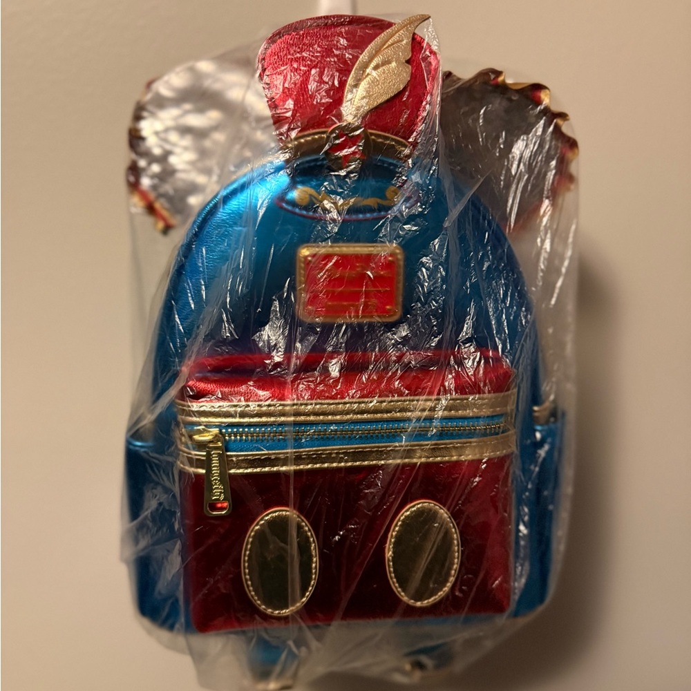 Disney Parks Main Attraction 50th Anniversary Dumbo Loungefly Mickey Mouse